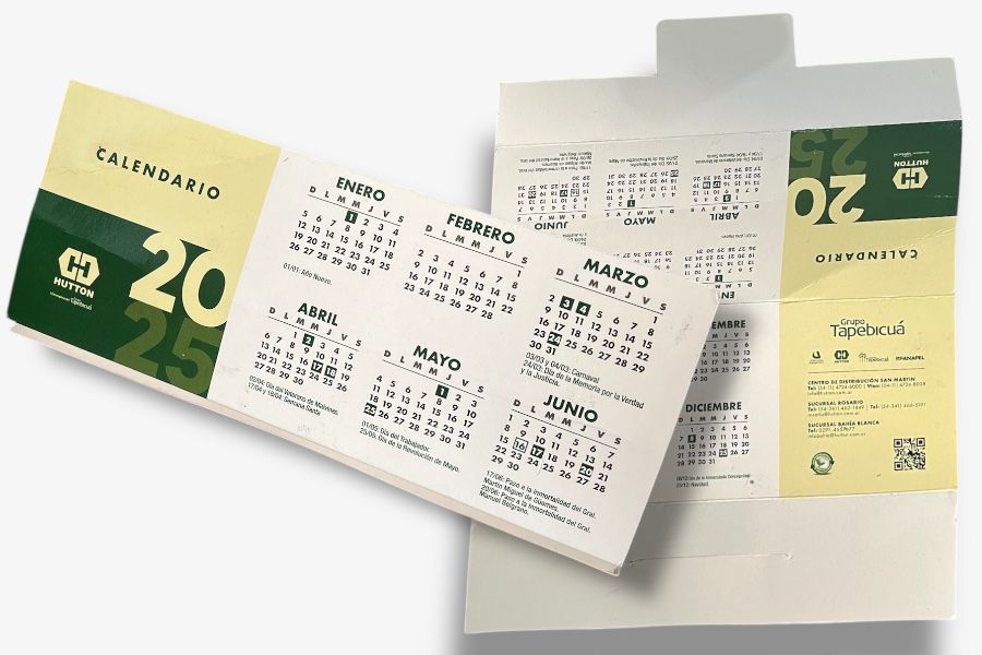 Calendario Carpita Simple